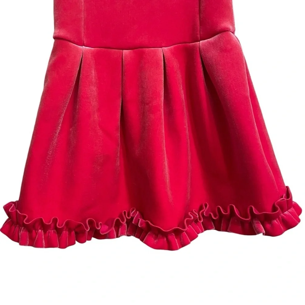 Genuine Kids From OshKosh Toddler Girls Scuba A-Line Dress Pink 3T